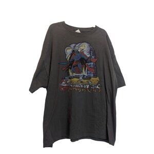 Thundercats Mumm-Ra’s Tomb Fortress Playset Box Art T-Shirt Dark Grey 3XL